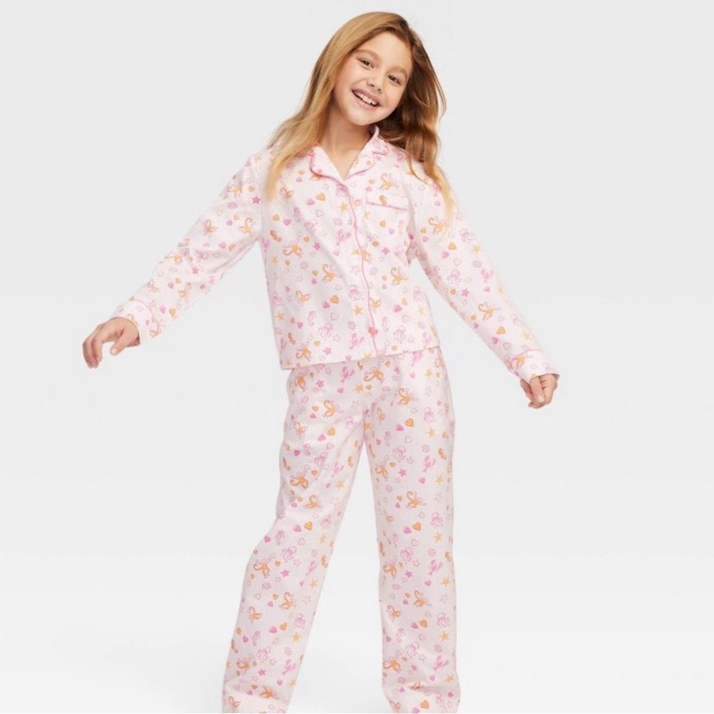 Looking for Size M & XL Girls Roller Rabbit X Target Sea Life Long Sleeve Pajama